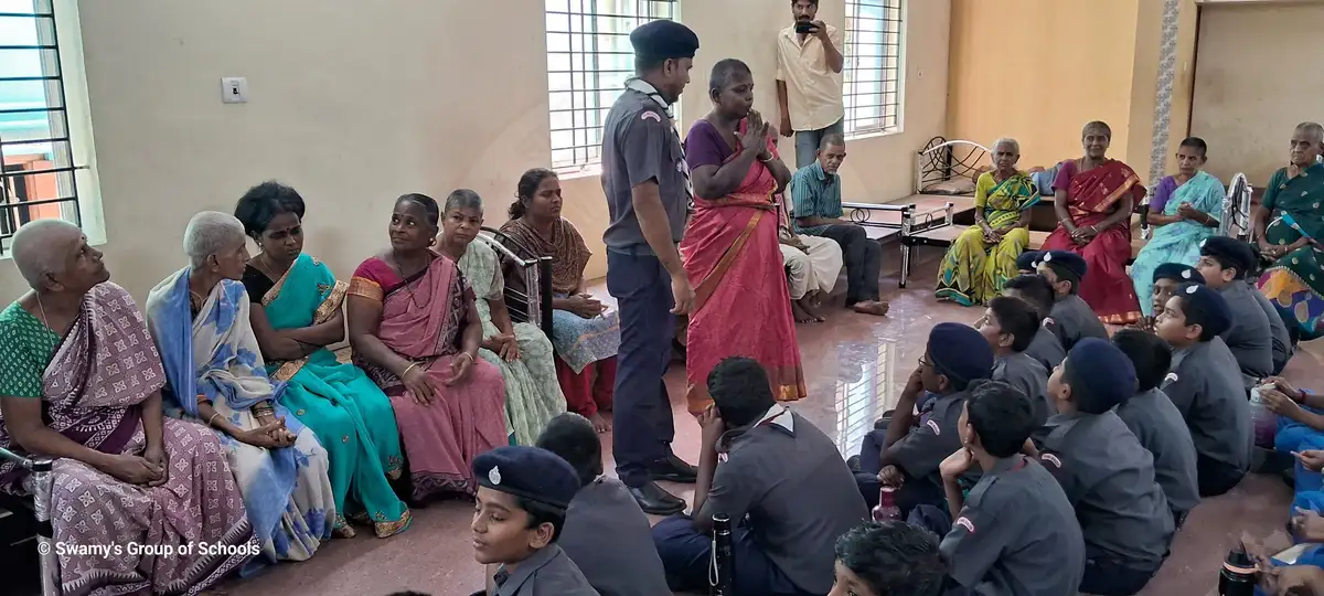 Scouts & Guides Visit En Nadu En Desam Trust